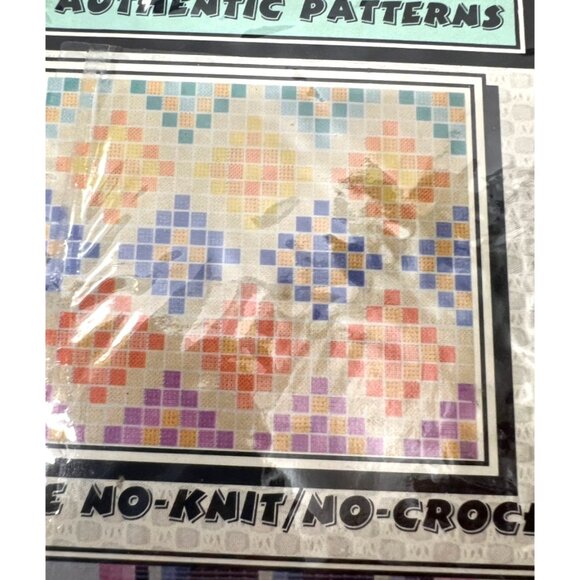 Quilt Corner Weavables Afghans W-B1 Authentic Patterns Craft Kit - Picture 3 of 9